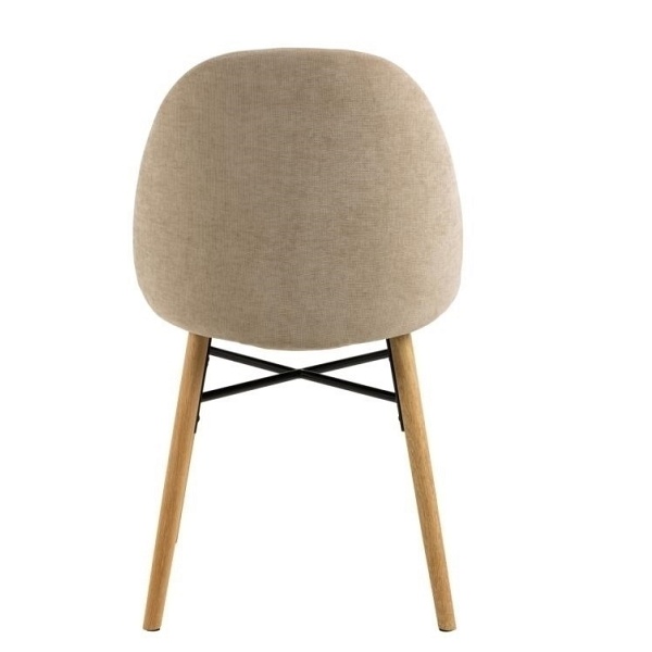 Krzesło Sophia beżowe/ dąb Danny 3 - ACTONA